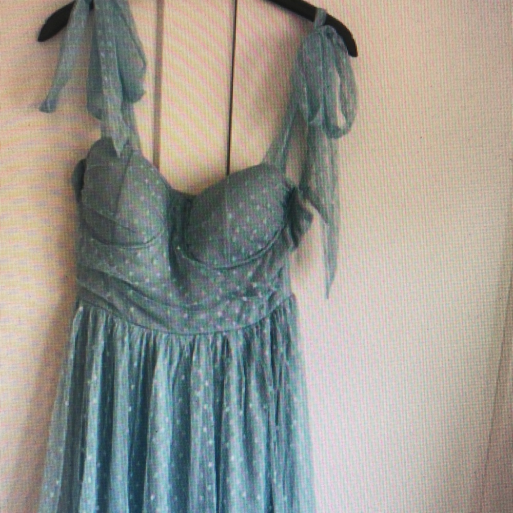 Light Blue Polka Dot Dress